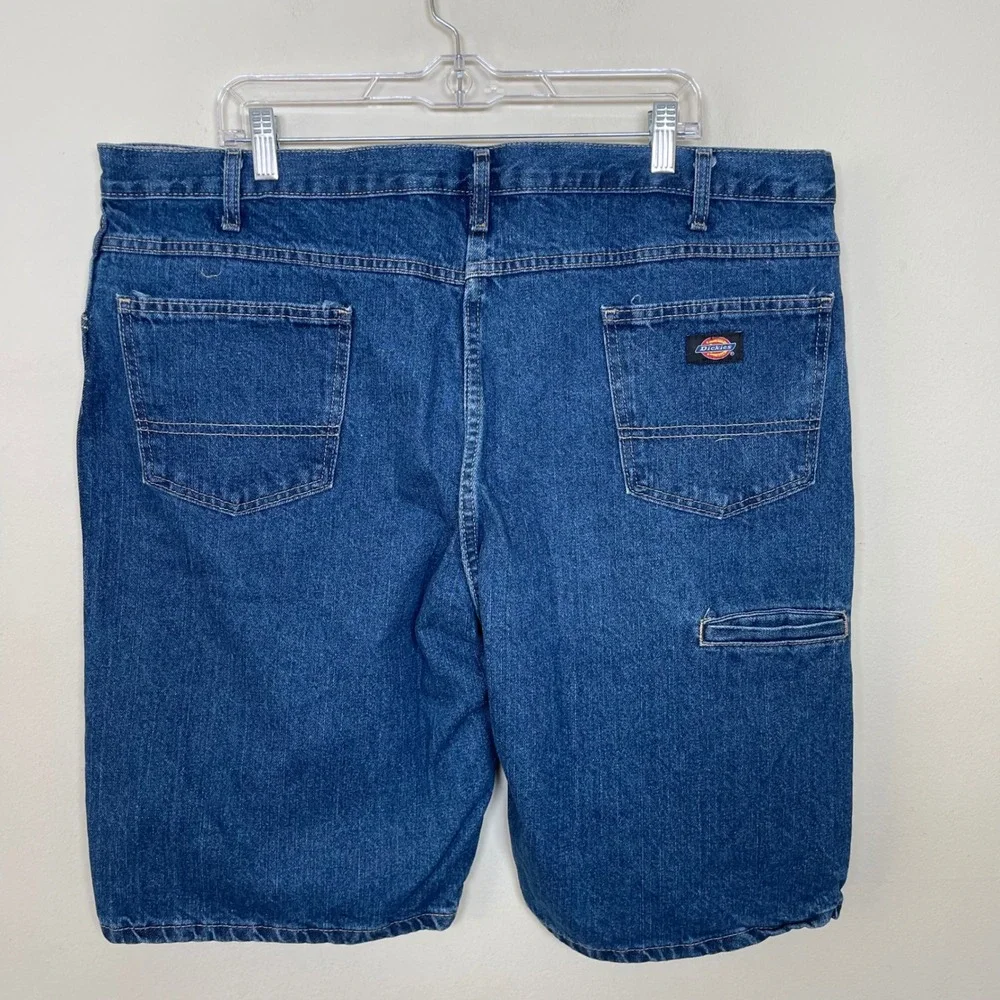 Vintage Dickies Mens Carpenter Denim Baggy Shorts 42